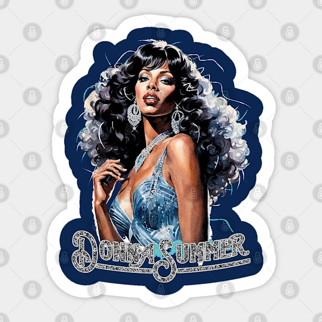 DONNA SUMMER DISCO DIVA Sticker by DISCO DISCO MX